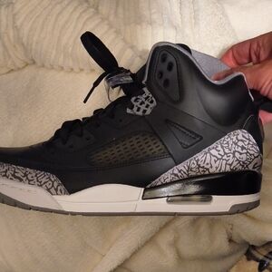 Men's Black and Gray Sneakers